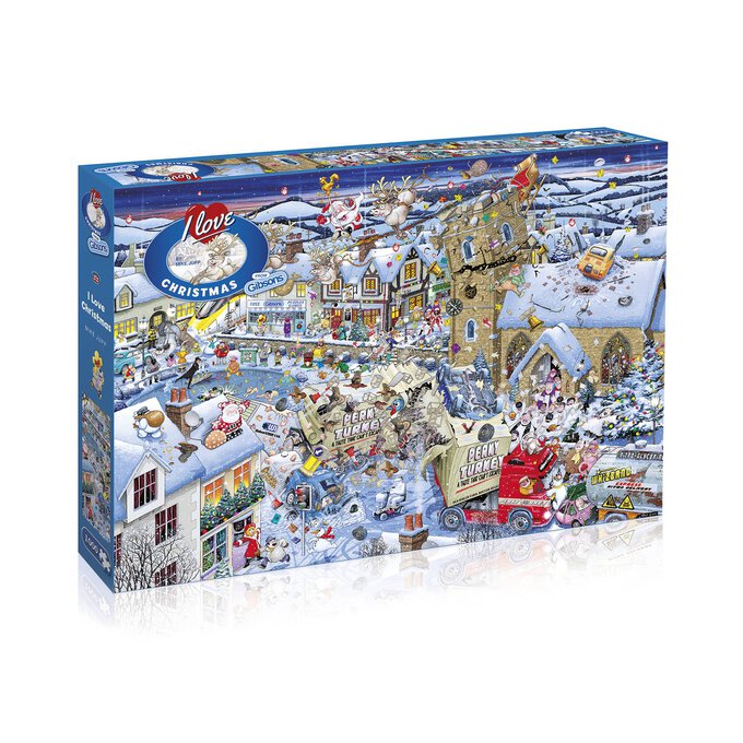 Gibsons I Love Christmas Jigsaw Puzzle 1000 Pieces Hobbycraft